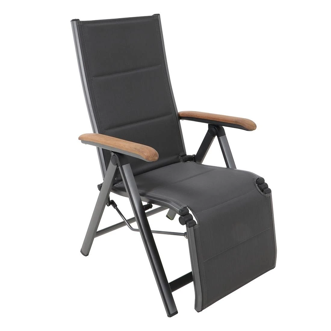 MWH Renovo Relaxliege Aluminium/Textilene Eisengrau/Anthrazit 1 MWH Renovo Relaxliege Aluminium/Textilene Eisengrau/Anthrazit