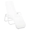 Acamp Calypso Bäderliege Stahl/Textilene Snow