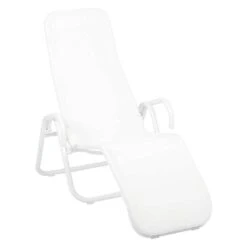 Acamp Calypso Bäderliege Stahl/Textilene Snow