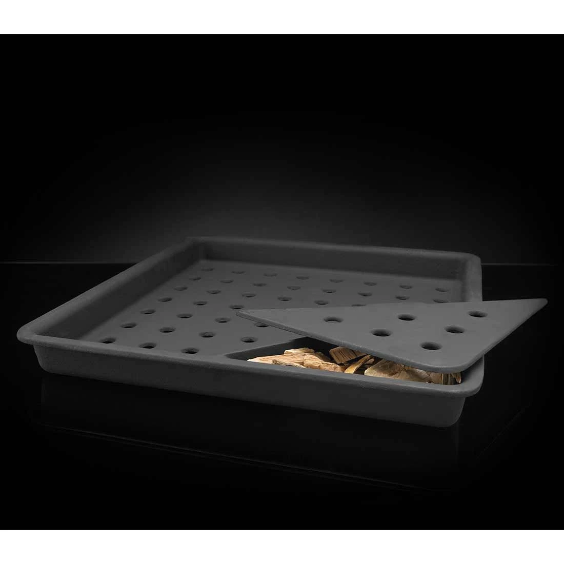 Napoleon Holzkohleeinsatz + Räuchervorrichtung Gusseisen Grau 6 Napoleon Holzkohleeinsatz + Räuchervorrichtung Gusseisen Grau – Bild 6