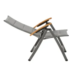 Siena Garden Savina XL Klappsessel Aluminium/Texfabric Matt Graphit/Grau 7 Siena Garden Savina XL Klappsessel Aluminium/Texfabric Matt Graphit/Grau -Gartenmöbel Geschäft 1050470 3 1