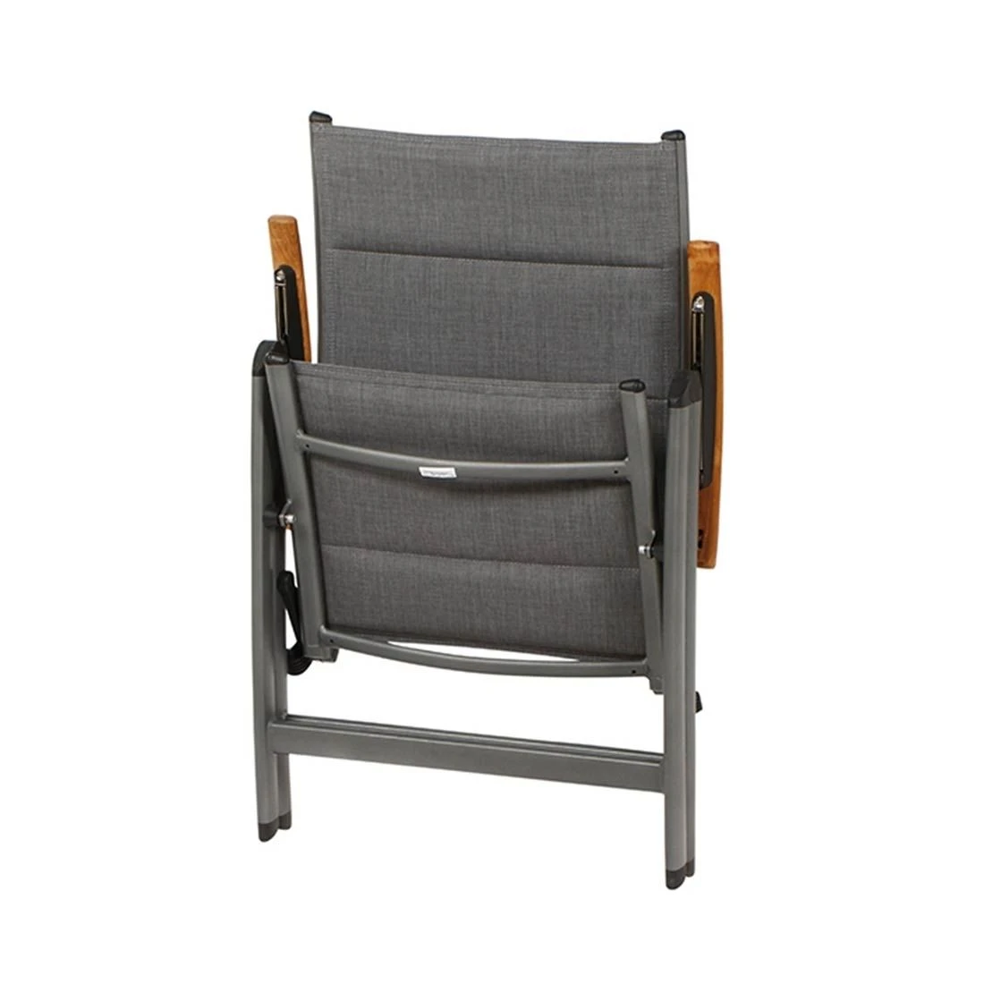 Siena Garden Savina XL Klappsessel Aluminium/Texfabric Matt Graphit/Grau 4 Siena Garden Savina XL Klappsessel Aluminium/Texfabric Matt Graphit/Grau – Bild 4