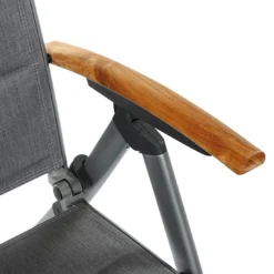 Siena Garden Savina XL Klappsessel Aluminium/Texfabric Matt Graphit/Grau 9 Siena Garden Savina XL Klappsessel Aluminium/Texfabric Matt Graphit/Grau -Gartenmöbel Geschäft 1050470 5