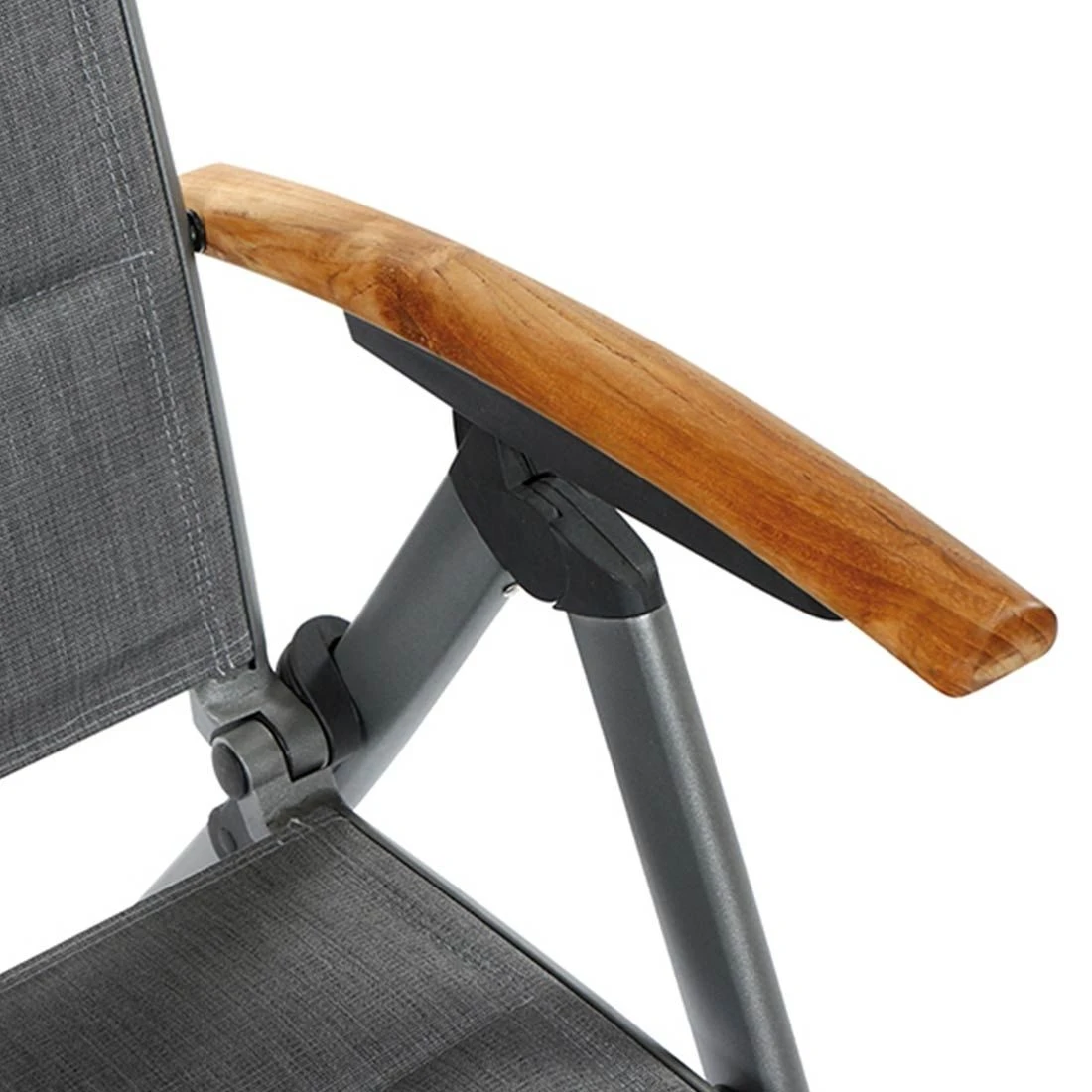 Siena Garden Savina XL Klappsessel Aluminium/Texfabric Matt Graphit/Grau 5 Siena Garden Savina XL Klappsessel Aluminium/Texfabric Matt Graphit/Grau – Bild 5