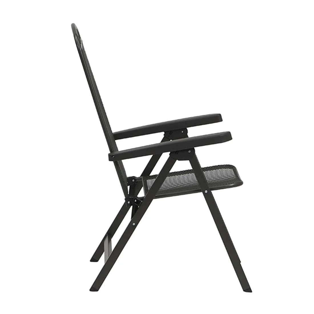 Siena Garden Elda Plus Klappsessel 65x60x103cm Stahl Eisengrau 2 Siena Garden Elda Plus Klappsessel 65x60x103cm Stahl Eisengrau – Bild 2