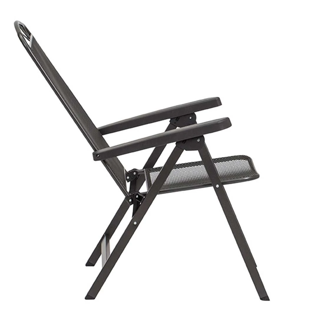 Siena Garden Elda Plus Klappsessel 65x60x103cm Stahl Eisengrau 3 Siena Garden Elda Plus Klappsessel 65x60x103cm Stahl Eisengrau – Bild 3