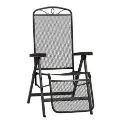 Siena Garden Elda Plus Relaxsessel 69x60x103cm Stahl Eisengrau