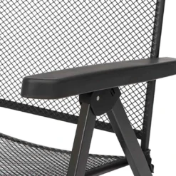 Siena Garden Elda Plus Relaxsessel 69x60x103cm Stahl Eisengrau -Gartenmöbel Geschäft 1054122 5