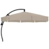 Sun Garden Easy Sun Ampelschirm Ø350 Cm Aluminium Taupe