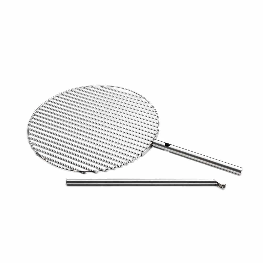 Höfats TRIPLE Grillrost Ø55cm Edelstahl Silber 1 Höfats TRIPLE Grillrost Ø55cm Edelstahl Silber