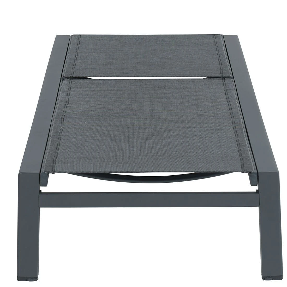 Garden Impressions Salsa Gartenliege Aluminium/Textilene Carbon Black/Anthrazit 2 Garden Impressions Salsa Gartenliege Aluminium/Textilene Carbon Black/Anthrazit – Bild 2