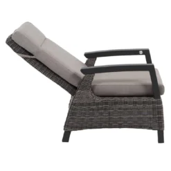 Siena Garden Corido Loungesessel Alu/Geflecht Inkl. Kissen Matt Anthrazit/Charcoal-Grey/Taupe 13 Siena Garden Corido Loungesessel Alu/Geflecht Inkl. Kissen Matt Anthrazit/Charcoal-Grey/Taupe -Gartenmöbel Geschäft 1094503 4