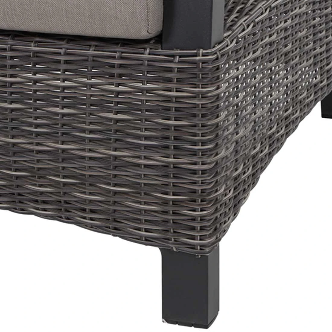 Siena Garden Corido Loungesessel Alu/Geflecht Inkl. Kissen Matt Anthrazit/Charcoal-Grey/Taupe 9 Siena Garden Corido Loungesessel Alu/Geflecht Inkl. Kissen Matt Anthrazit/Charcoal-Grey/Taupe – Bild 9