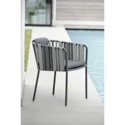 Stern Space Gartensessel Aluminium/Gurtbespannung Anthrazit/Seidengrau -Gartenmöbel Geschäft 1132442 9