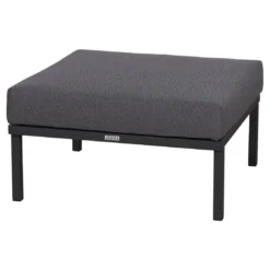 Zebra Hudson Hocker Edelstahl/Tuva Graphit