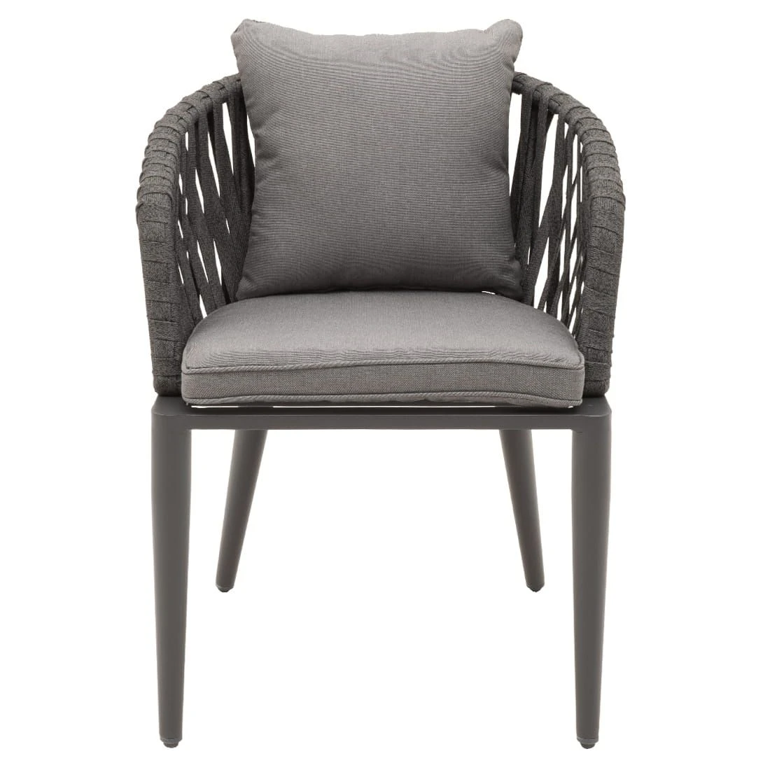 OUTLIV. Ciff Diningsessel Aluminium/Rope Anthrazit/Dark Grey 2 OUTLIV. Ciff Diningsessel Aluminium/Rope Anthrazit/Dark Grey – Bild 2