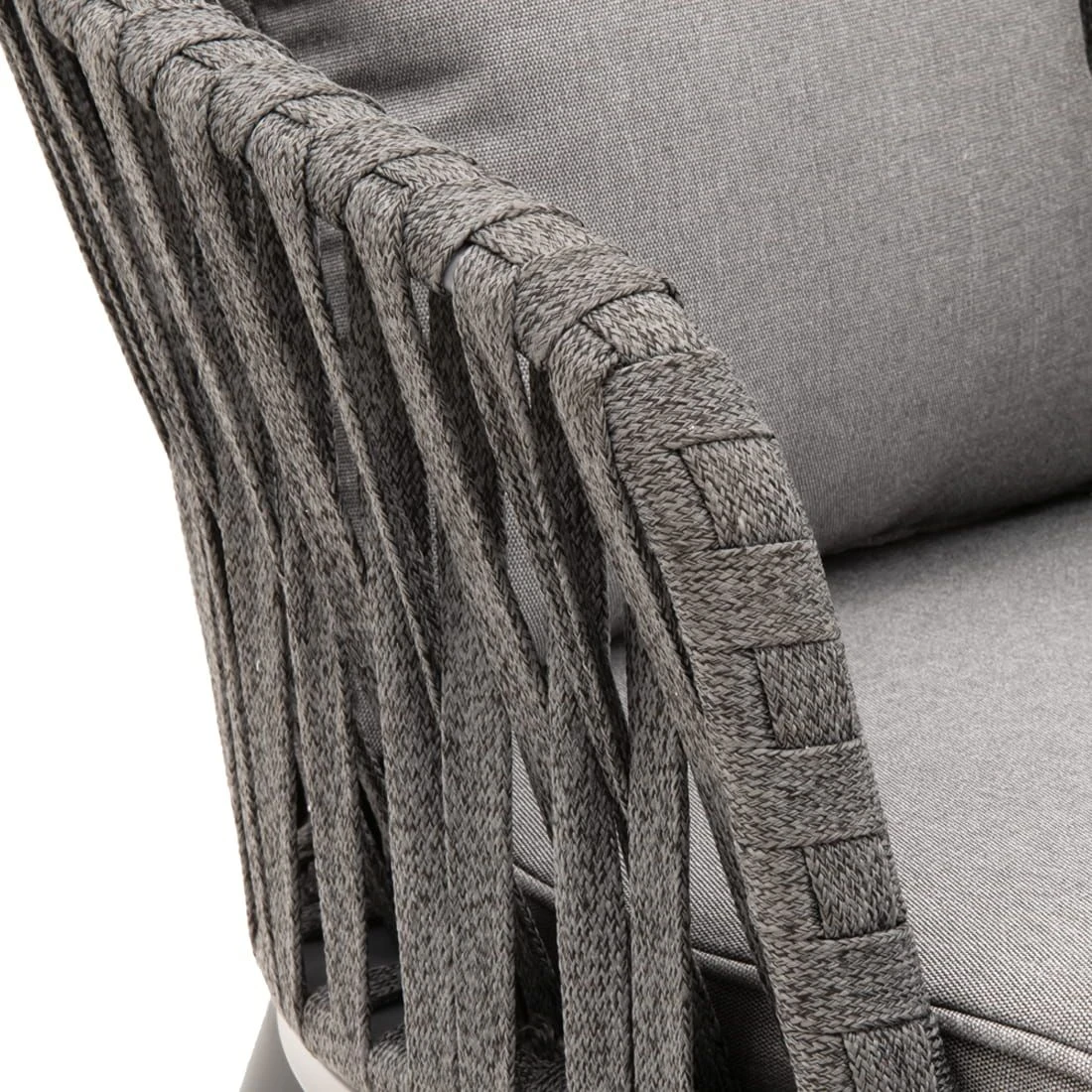 OUTLIV. Ciff Diningsessel Aluminium/Rope Anthrazit/Dark Grey 5 OUTLIV. Ciff Diningsessel Aluminium/Rope Anthrazit/Dark Grey – Bild 5