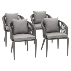 OUTLIV. Ciff Diningsessel Aluminium/Rope Anthrazit/Dark Grey 13 OUTLIV. Ciff Diningsessel Aluminium/Rope Anthrazit/Dark Grey -Gartenmöbel Geschäft 1171987 6