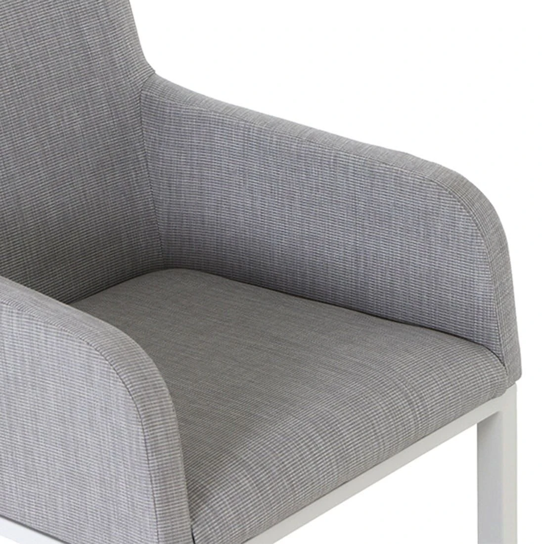 Siena Garden Ricardo Gartensessel Aluminium/Texfabric Weiß-Grau Matt/Schiefergrau 5 Siena Garden Ricardo Gartensessel Aluminium/Texfabric Weiß-Grau Matt/Schiefergrau – Bild 5