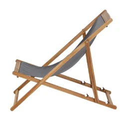 Siena Garden Aviro Liegestuhl Akazie/Polyester Natur/Grau 9 Siena Garden Aviro Liegestuhl Akazie/Polyester Natur/Grau -Gartenmöbel Geschäft 1204459 3