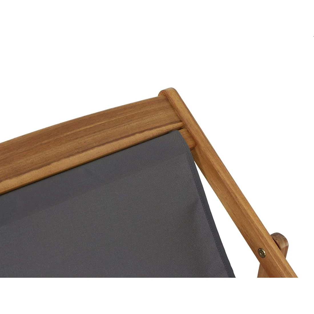 Siena Garden Aviro Liegestuhl Akazie/Polyester Natur/Grau 6 Siena Garden Aviro Liegestuhl Akazie/Polyester Natur/Grau – Bild 6