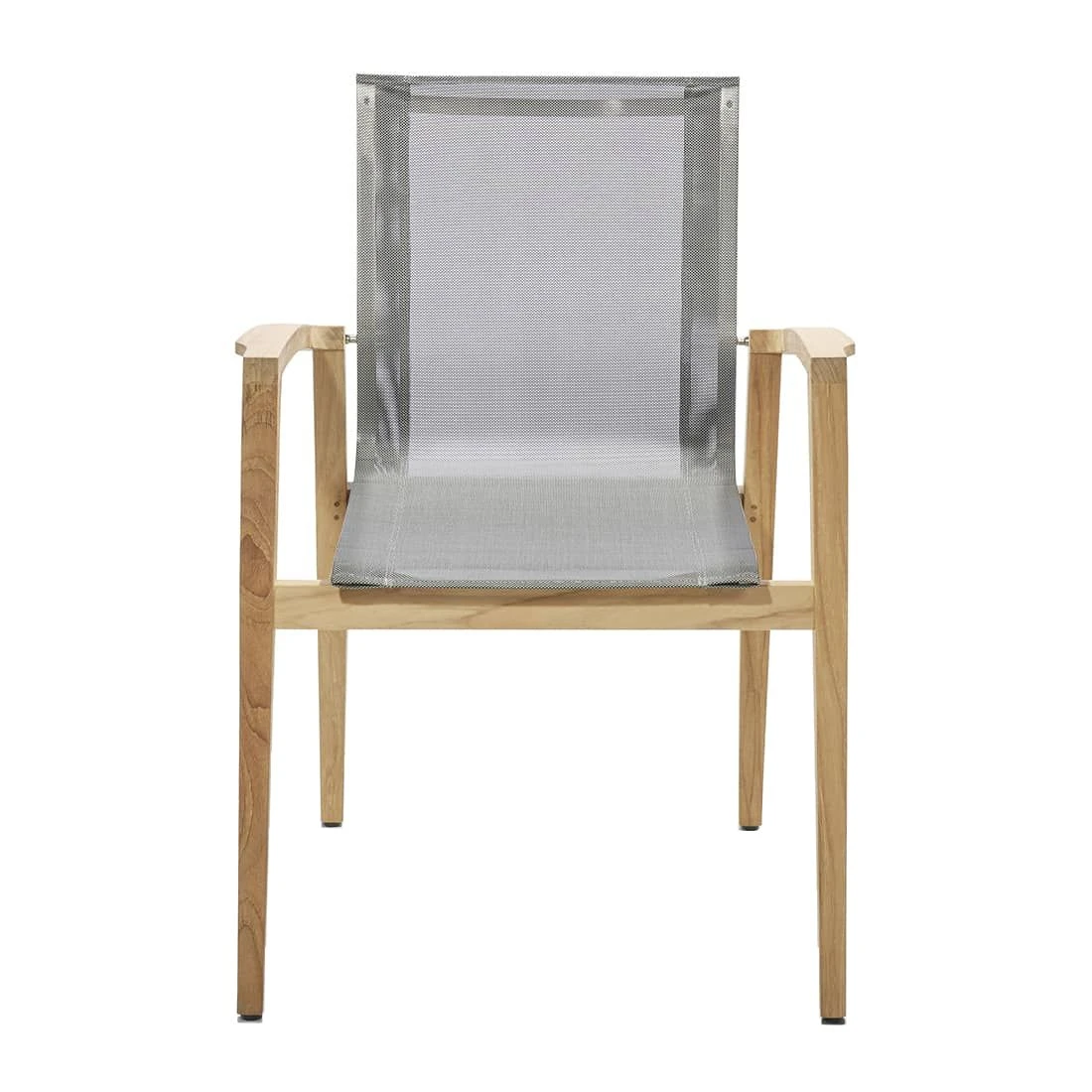 Musterring Paris Gartensessel Teak/Batyline Silbergrau/Teak 2 Musterring Paris Gartensessel Teak/Batyline Silbergrau/Teak – Bild 2