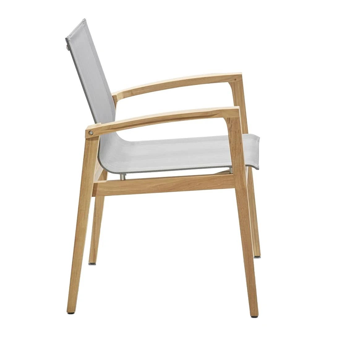 Musterring Paris Gartensessel Teak/Batyline Silbergrau/Teak 3 Musterring Paris Gartensessel Teak/Batyline Silbergrau/Teak – Bild 3