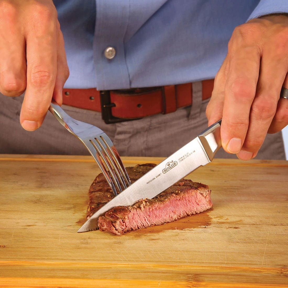 Napoleon Steakmesser, Wellenschliff Schwarz 3 Napoleon Steakmesser, Wellenschliff Schwarz – Bild 3