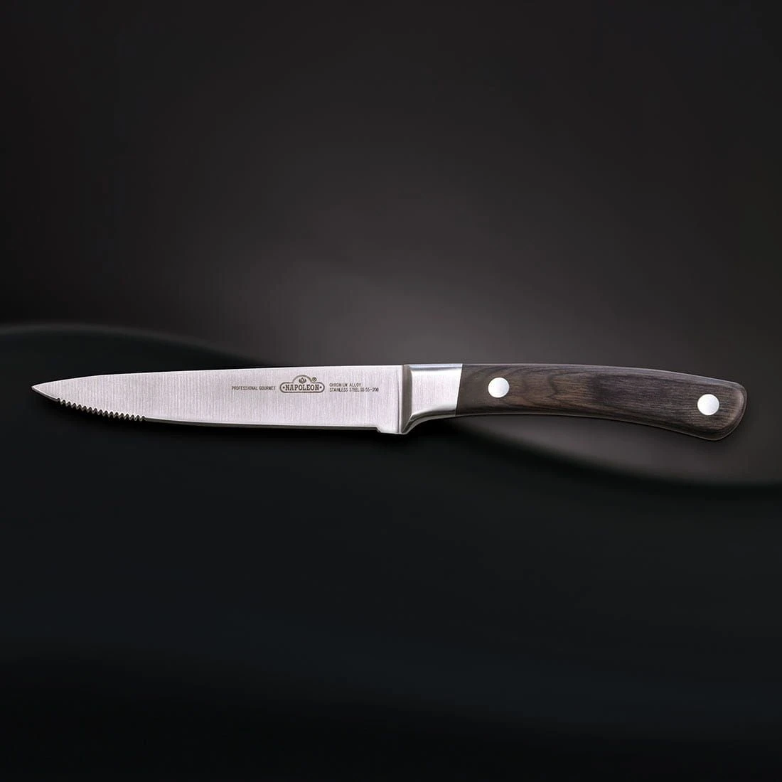 Napoleon Steakmesser, Wellenschliff Schwarz 4 Napoleon Steakmesser, Wellenschliff Schwarz – Bild 4