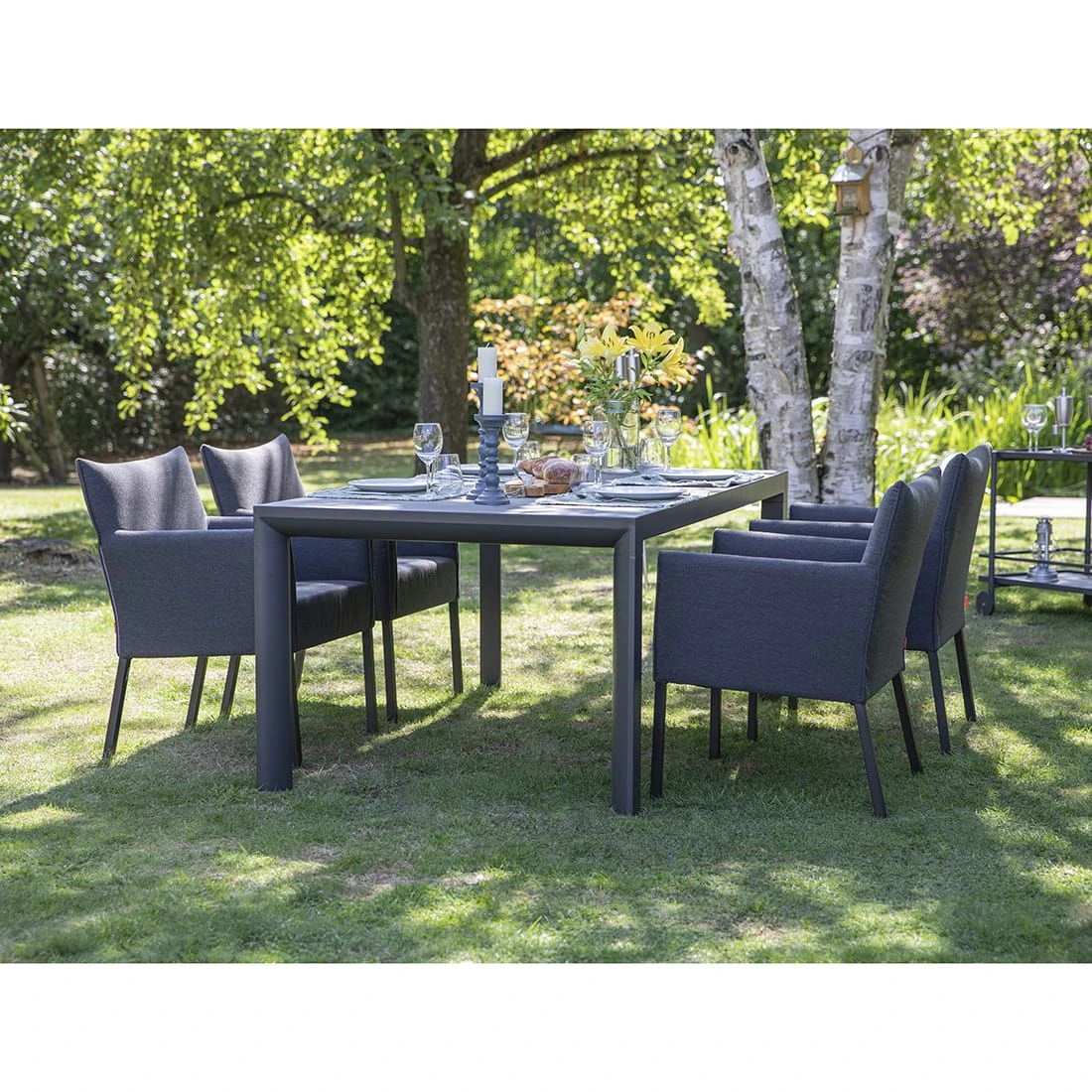 Siena Garden Tango Gartensessel Aluminium/Sunbrella® Matt Anthrazit/Anthrazit 7 Siena Garden Tango Gartensessel Aluminium/Sunbrella® Matt Anthrazit/Anthrazit – Bild 7