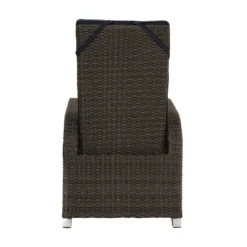 Ploß Rocking Gartensessel Geflecht/Polyester Grau-Braun-Meliert/Anthrazit 13 Ploß Rocking Gartensessel Geflecht/Polyester Grau-Braun-Meliert/Anthrazit -Gartenmöbel Geschäft 1242420 5