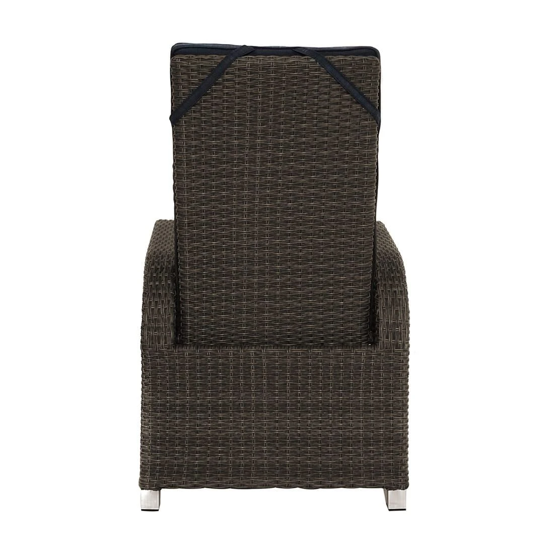 Ploß Rocking Gartensessel Geflecht/Polyester Grau-Braun-Meliert/Anthrazit 5 Ploß Rocking Gartensessel Geflecht/Polyester Grau-Braun-Meliert/Anthrazit – Bild 5