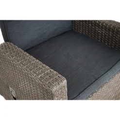 Ploß Rocking Gartensessel Geflecht/Polyester Grau-Braun-Meliert/Anthrazit 16 Ploß Rocking Gartensessel Geflecht/Polyester Grau-Braun-Meliert/Anthrazit -Gartenmöbel Geschäft 1242420 8