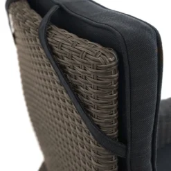 Ploß Rocking Gartensessel Geflecht/Polyester Grau-Braun-Meliert/Anthrazit 17 Ploß Rocking Gartensessel Geflecht/Polyester Grau-Braun-Meliert/Anthrazit -Gartenmöbel Geschäft 1242420 9