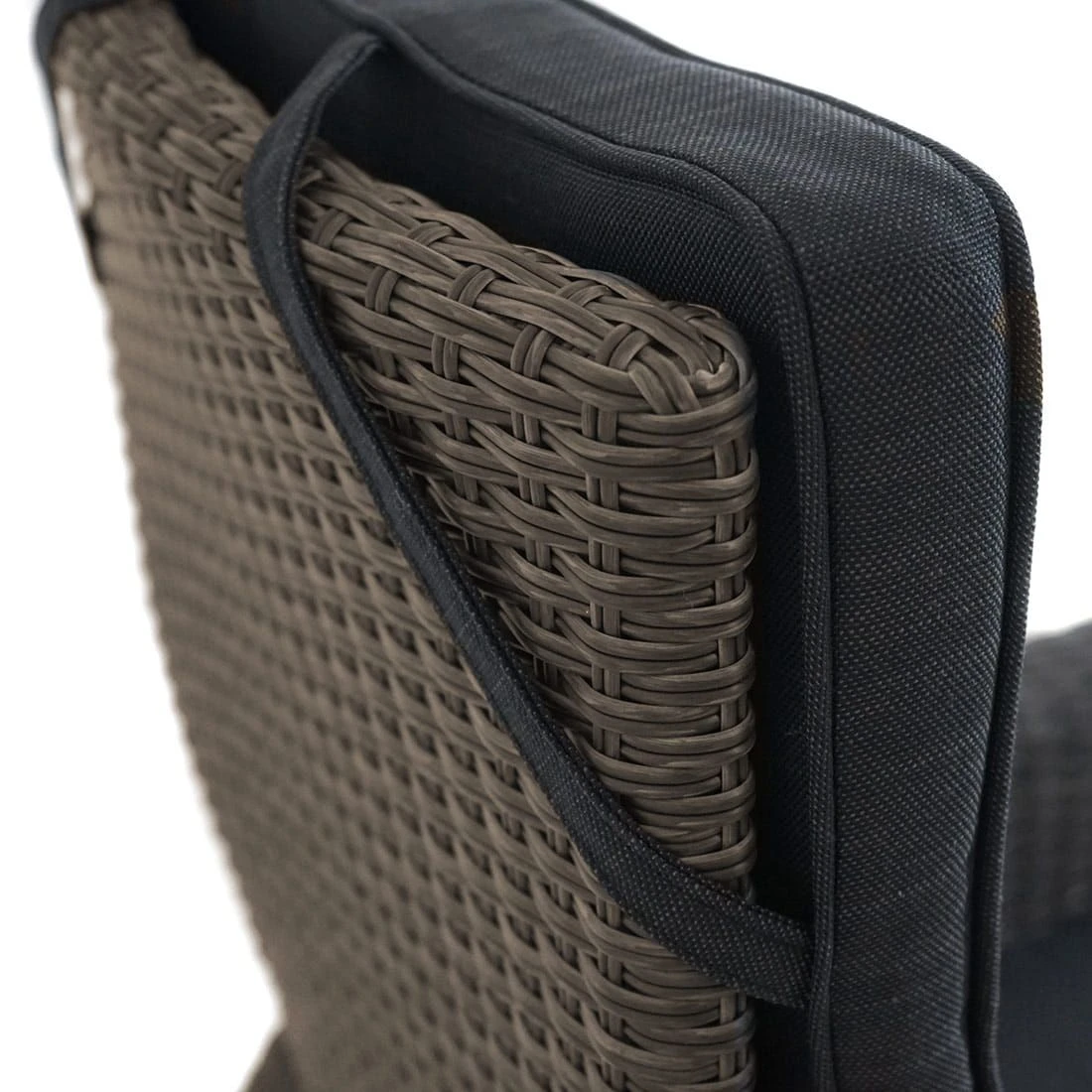 Ploß Rocking Gartensessel Geflecht/Polyester Grau-Braun-Meliert/Anthrazit 9 Ploß Rocking Gartensessel Geflecht/Polyester Grau-Braun-Meliert/Anthrazit – Bild 9