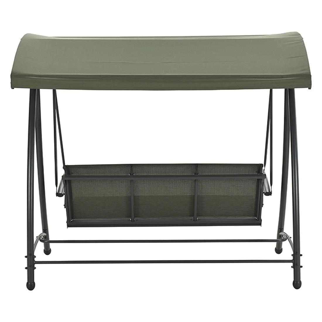 OUTLIV. Rubens Hollywoodschaukel Stahl/Textilene Carbon Black/Moosgrün 4 OUTLIV. Rubens Hollywoodschaukel Stahl/Textilene Carbon Black/Moosgrün – Bild 4