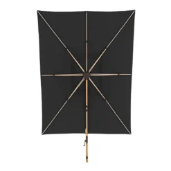 Doppler Alu-Wood Ampelschirm 400x300cm Holzoptik/Alu -840 Anthrazit 12 Doppler Alu-Wood Ampelschirm 400x300cm Holzoptik/Alu -840 Anthrazit -Gartenmöbel Geschäft 1247920 3