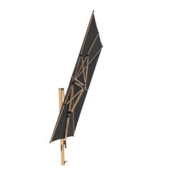 Doppler Alu-Wood Ampelschirm 400x300cm Holzoptik/Alu Anthrazit -Gartenmöbel Geschäft 1247920 4 1