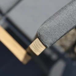 Zebra Quadux Stapelsessel Aluminium/Tuvatextil Graphit/Turmalin Grey -Gartenmöbel Geschäft 1290963 3