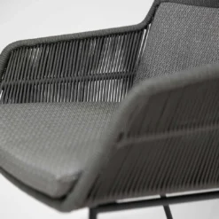 4Seasons Valencia Gartensessel Aluminium/Rope Anthrazit -Gartenmöbel Geschäft 1294670 3