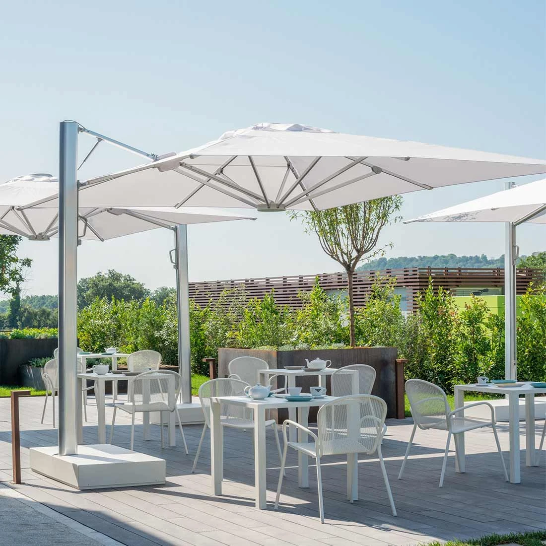 Emu Ronda X Stapelsessel Stahl Antikeisen 2 Emu Ronda X Stapelsessel Stahl Antikeisen – Bild 2