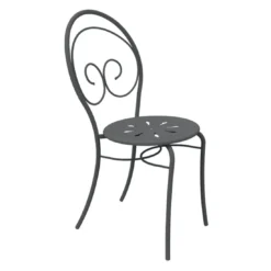 Vermobil Mimmo Stapelstuhl Stahl Antikgrau