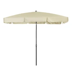 Doppler Sunline Waterproof Mittelstockschirm 225x120cm Anthrazit/Natur