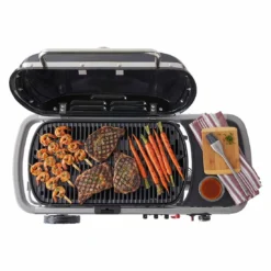 Weber Traveler Gasgrill Schwarz -Gartenmöbel Geschäft 1301314 2