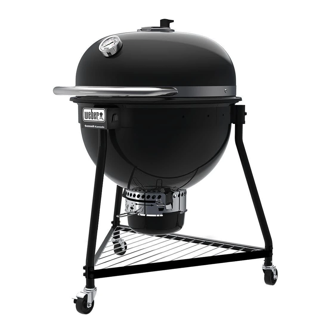 Weber Summit Kamado E6 Kugelgrill Schwarz 4 Weber Summit Kamado E6 Kugelgrill Schwarz – Bild 4