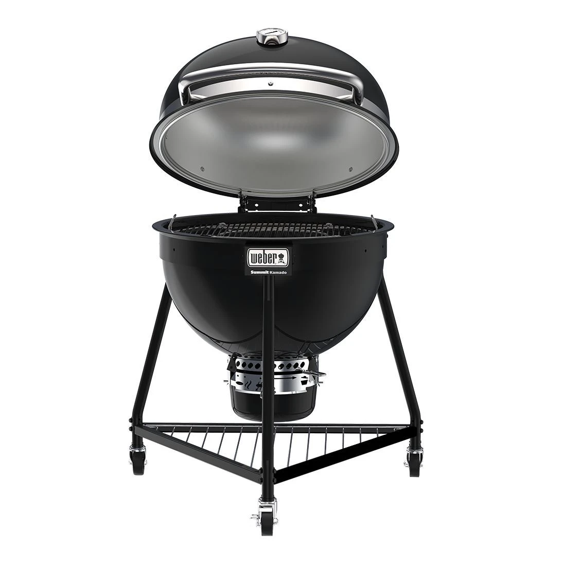 Weber Summit Kamado E6 Kugelgrill Schwarz 8 Weber Summit Kamado E6 Kugelgrill Schwarz – Bild 8