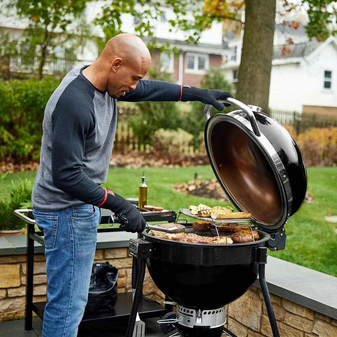 Weber Summit Kamado E6 Kugelgrill Schwarz 9 Weber Summit Kamado E6 Kugelgrill Schwarz – Bild 9