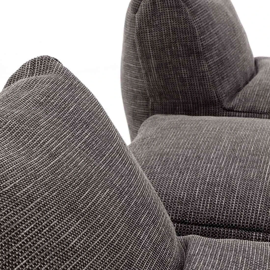 ROOLF Living Loungesesselset Inkl. Hocker Anthrazit 7 ROOLF Living Loungesesselset Inkl. Hocker Anthrazit – Bild 7