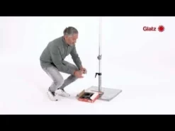 Glatz OSYRION LED-Spot Akku-Licht 2er-Set Hellgrau