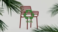 Nardi Doga Bistrot Stapelstuhl Kunststoff Agave